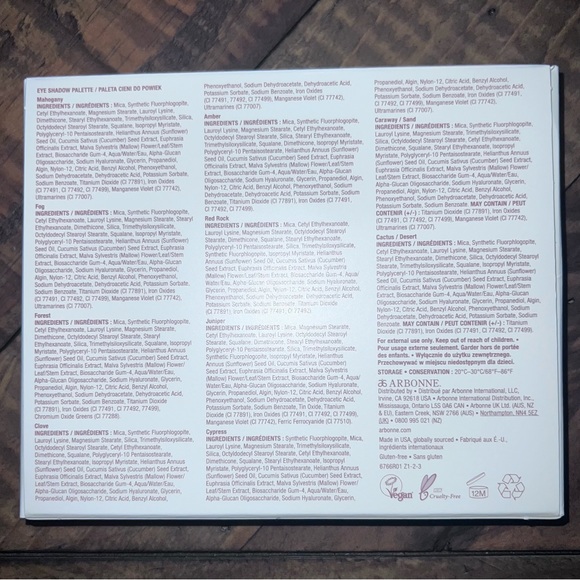 New - Arbonne It’s All In The Eyes Volume 1 Eyeshadow Palette - Picture 5 of 5